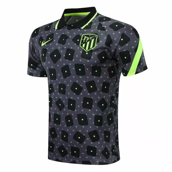 Polo Atletico Madrid 20/21 Nero Grigio